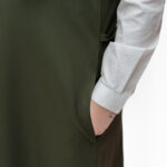 ⁦شيال  زيتي متوسط  موديل جديد⁩ - الصورة ⁦2⁩