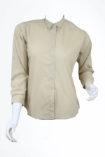 قميص بني متوسط ثانوي