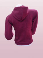 ⁦م   دلتا  بلوفر مع قبعة بنات  ابتدائي متوسط ثانوي عنابي⁩ - الصورة ⁦3⁩