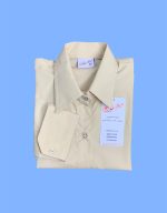 ⁦قميص بني متوسط ثانوي⁩ - الصورة ⁦2⁩