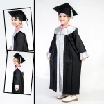 عبايات تخرج رصاصي - Image 2