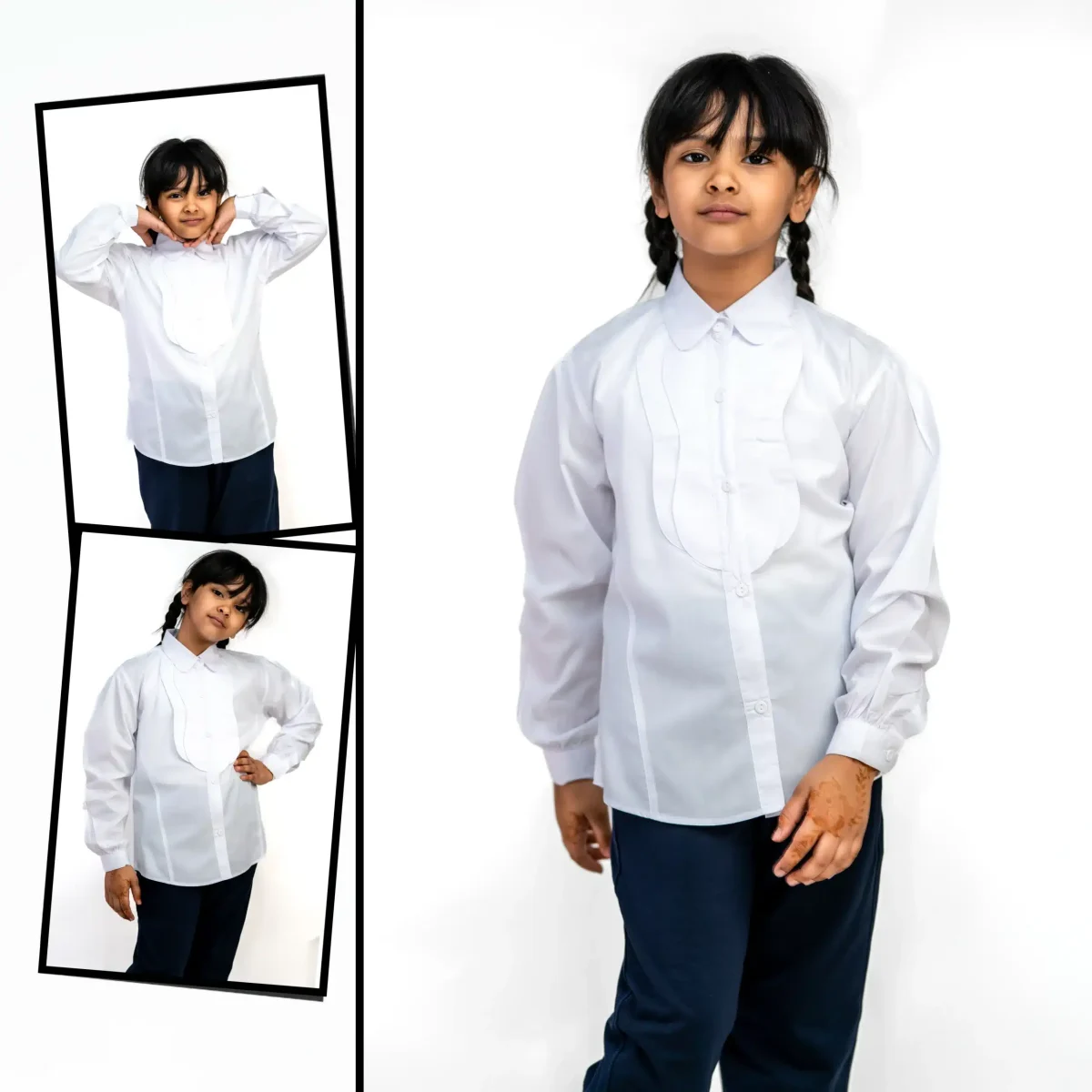 ⁦قميص ابيض تمهيدي ابتدئى متوسط ثانوي⁩ - الصورة ⁦2⁩