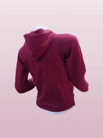 ⁦م   دلتا  بلوفر مع قبعة بنات  ابتدائي متوسط ثانوي عنابي⁩ - الصورة ⁦5⁩